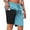 #55AD:Light Blue 1 Pack, variant on Cadmus Men's Swim Trunks with Compression Liner 9 Inch Inseam Mens Bathing Suit Quick Dry Beach Shorts Board Shorts,Light Blue,S