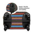 thumbnail image 2 of Yiaed Mexican Leopard Serape Blanket Stripes Print Travel Luggage Cover Suitcase Protector Covers Elastic Luggage Anti-scratch(No luggage included）-, 2 of 7