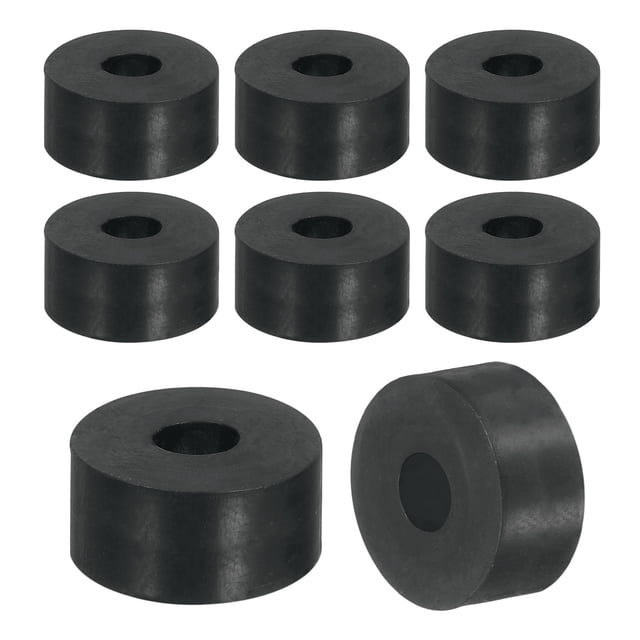 18Pack Thick Rubber Spacer, 11/16 Inch OD x 1/4 Inch ID x 3/8 Inch Thickness