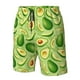 thumbnail image 4 of Fotbe Green Avocado Trajes de Baño Estampados para Hombre, Shorts de Verano de Secado Rápido, Ropa de Playa, Bañadores-Large, 4 of 6
