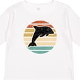 thumbnail image 4 of Inktastic Dolphin Cute Beach and Vacation Boys or Girls Long Sleeve Toddler T-Shirt, 4 of 5