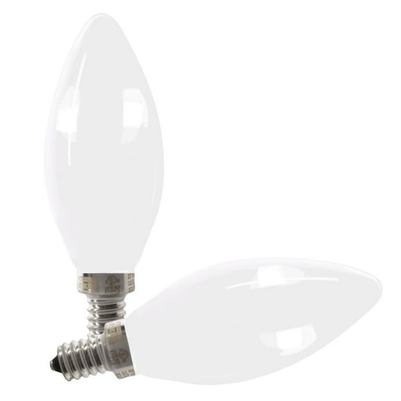 Feit Electric 21123 - BPCTF40927CAFIL/2/RP Decorative Chandelier Antique Filament LED Light Bulb