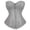 /c4Light Gray28, variant on Huowey Gray Renaissance Corset Tops For Women Halloween Costumes Zip Front Steampunk Victorian Lace Up Bustier Cosplay Party Clothes,XXXXXXXL