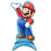 Mario Centerpiece Balloon Inflate with Air 23" Tall