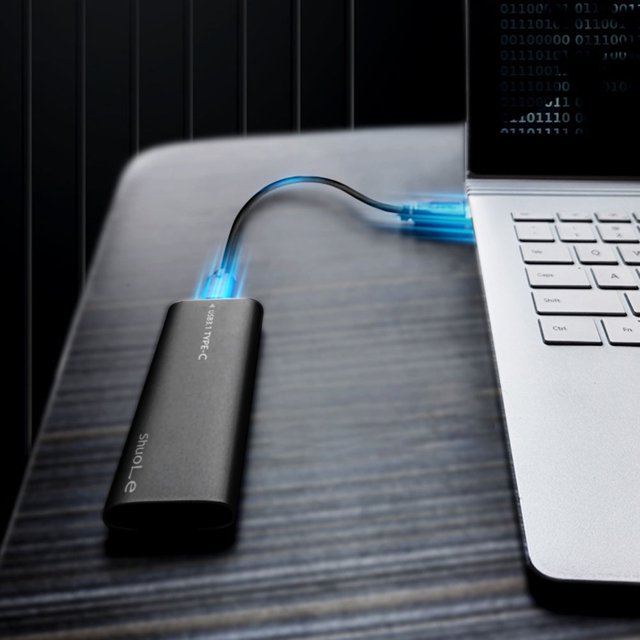 M.2 NVME NGFF Caja SSD externa NGFF SATA Caja de disco duro M-Key para tableta portátil