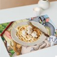 thumbnail image 6 of Tom And Jerry Place Mats, Decorative Placemats Set of 4 Washable Table Mats for Indoors & Outdoors Dining Table Setting Birthday Party Supplies, 12 X 18 Inch, 6 of 8
