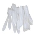 thumbnail image 3 of 50pcs DIY Cosmetic Spatula Scoop Beauty Tools Facial Cream Dispenser Mask Spatula Makeup Mask Spatula Plastic Spoon (Transparent Mask Stick), 3 of 3
