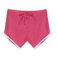 thumbnail image 2 of Fancifize Dolphin Shorts for Women Running Workout Short Athletic Bottoms Womens Drawstring Running Sleeping Yoga Booty Shorts, 2 of 7