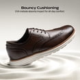 thumbnail image 6 of Bruno Marc Men's Dress Sneakers Casual Oxford Shoes Cushioned Insole Classic Lace-up , Ideal for Office, Work and Formal Evening Occasions, 6 of 6