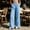 Blue, variant on Gamivast Plaid Wide Leg Pants for Women High Elastic Waist Casual Trousers Loose Fit Flowy Lounge Pants with Pockets for Everyday Work Office Comfort Bottoms