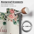 thumbnail image 2 of Outdoor Curtains for Patio Waterproof, Eucalyptus Trucks Outdoor Privacy Panels Grommet, Spring Farmhouse Floral Leaves Burlap Blackout Outside Curtains for Porch/Cabana 54"x95", 2 Panels, 2 of 8