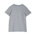 thumbnail image 5 of SGFCWSX Girls Short Sleeve T Shirts, Kids Summer Oversized Graphic Tees Casual Tops Gray Size 7-8 Years, 5 of 8
