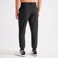 thumbnail image 3 of MASKERT Men's Casual Pants Joggers – Lightweight,3 Pockets,Slim Fit,Soft & Stretchy Tapered Business Dress Trousers, 3 of 7