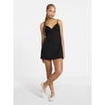 thumbnail image 2 of No Boundaries Cotton A Line Mini Dress, Women's XXS-XXL, 2 of 5