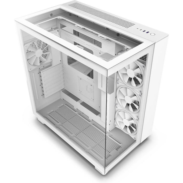 新品未開封NZXT H9 ELITE プレミアムミッドタワーケース　ホワイト NZXT H9 Elite RGB Dual-Chamber ATX Mid-Tower Case, Glass Panel