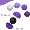thumbnail image 3 of 8 Bolas Sensoriales Magnéticas de Silicona, Juguete para la Ansiedad, para el Autismo, para Aliviar el Estrés y la Ansiedad, Color Negro., 3 of 10