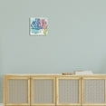 thumbnail image 2 of Stupell Industries Underwater Sea Life Blue Pink Ocean Coral Reef Wood Wall Art, 12 x 12, Design by Katie Doucette, 2 of 5