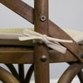 thumbnail image 2 of Memory Foam Honeycomb Non-Slip Back Chair Cushion Pad with Ties 2, 4, 6 or 12 Pack, 2 of 5