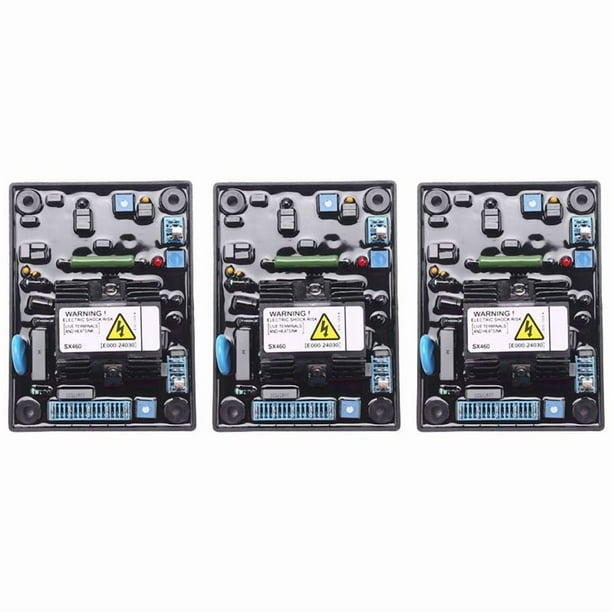 3X Regulador de Voltaje Automatico Tablero de Estabilizador de Voltaje