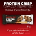 MUSASHI Protein Crisp Bar, DHF10 20g Protein, 4g Total Sugars, Vanilla