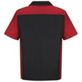 thumbnail image 3 of Red Kap Men's Short Sleeve Two-Tone Crew Shirt, 3 of 5