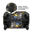 thumbnail image 4 of Cute Anime Cartoon Minions Travel Suitcase Protective Cover Trunk Case Washable Elastic Luggage Cover Fits Medium Suitcase Protector Baggage With Concealed Zipper Gifts, 4 of 5