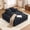 Gray, variant on Noble House Heliox 68" Oversized Chaise Lounge Chair, Plush Corduroy Sleeper Sofa Bed with Removable Pillows, Beige