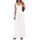 thumbnail image 1 of Vestido PRETTYGARDEN casual de verano sin mangas maxi blanco XXL, 1 of 9