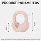 thumbnail image 2 of Orejeras plegables para mujer, orejeras mullidas para clima frío, diadema cálida para invierno, lindos calentadores de orejas holgados, 2 of 5