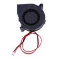 thumbnail image 1 of Ventilador de refrigeración para impresora 3D, CC 24 V, negro, sin escobillas, 54,26 mm, 0,15 A, 30 dBA, para disipadores térmicos., 1 of 5