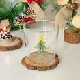 thumbnail image 2 of 3D Christmas Tree Glass Cup High Borosilicate Wine Tumbler for Juice Cocktails Festive Party Drinkware for Holiday Celebrations, 2 of 7