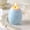 Light Blue, variant on Yurqghjb Polka Dot Egg Shaped Scented Candle for Spring Easter Tabletop Decor