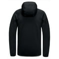 thumbnail image 3 of Little Donkey Andy Men's Winter Ultra Stretch Warm Fleece Running Jacket Thumb Holes Hooded Coat Hiking Size XL, 3 of 5