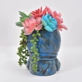 thumbnail image 4 of Sudadera con capucha Flowerpot Creative Animal, resina de serpiente, 305 g, 12,5 x 10 x 13 cm, 4 of 4