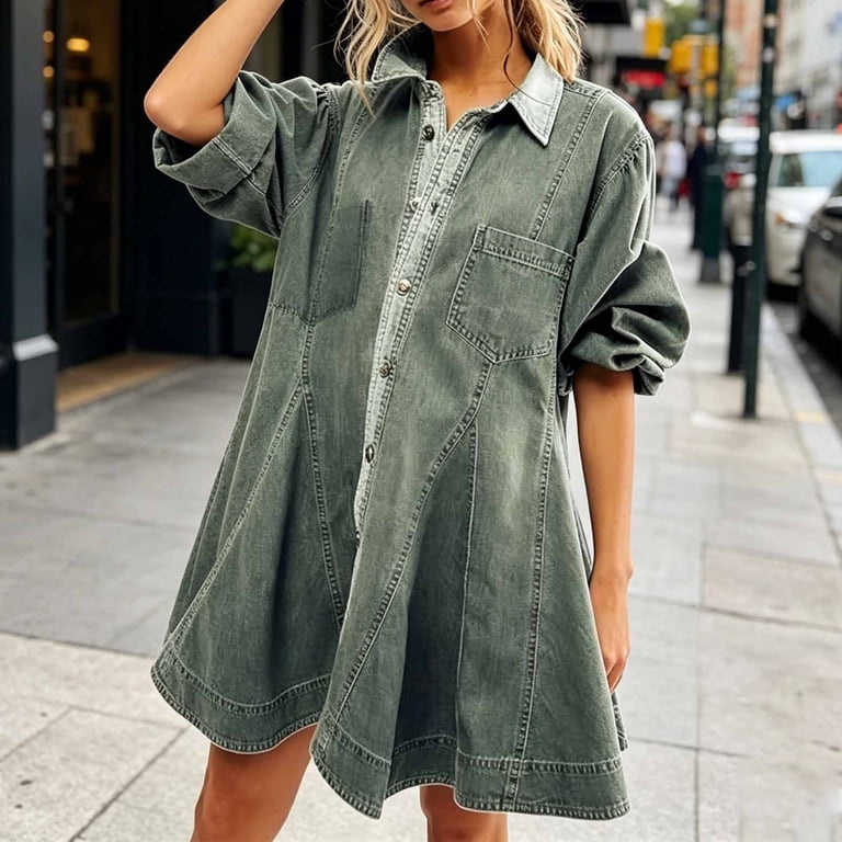 distressed denim jacket dress How to Style a Denim Jacket - So Heather
