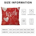 thumbnail image 5 of PHYHOO Valentines Day Pillow Cover Heart Decoration Holiday Home Decorative Cushion Case for Sofa Couch Decor, 5 of 5