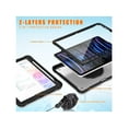 thumbnail image 5 of Case for iPad Air 11 inch 6th Gen 2024 M2, iPad Air 5 Air 4 10.9 inch 2022 2020, iPad Pro 11 inch 4th 3rd 2nd 1st Gen 2022 - 2018 Shockproof Cover with Pencil Holder, Stand, Shoulder Strap, 5 of 7