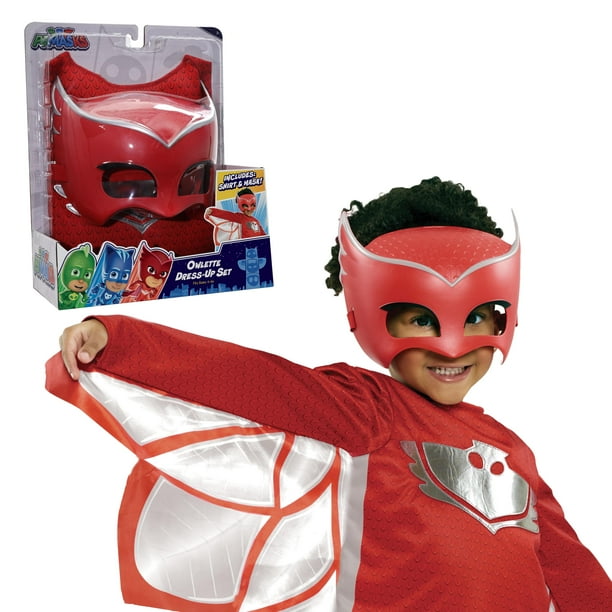 PJ Masks Turbo Blast Owlette Dress Up Set, Ages 3 +