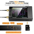 thumbnail image 2 of 2.8 Inch VNA-H Vector Network Antenna Analyzer 10KHz-1.5GHz MF HF VHF UHF With SD Card Slot V3.6 Version Spectrum Analyzer, 2 of 5