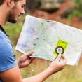 thumbnail image 6 of INMAKER Compass, Compass Hiking with Survival Whistle, Luminous Compass Gift for Kids, Apply to Outdoor Survival, Camping and Navigation, 6 of 6