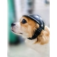 thumbnail image 1 of 1pc Adjustable Black Pet Helmet For Outdoor Activities, Sun Protection And Windproof, Anti-Collision For Cats And Dogs, 1 of 5