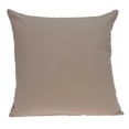 thumbnail image 3 of 20" x 7" x 20" Stunning Transitional Tan Cotton Pillow Cover With Poly Insert, 3 of 5