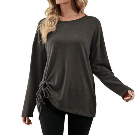 

ketyyh-chn99 Corset Shirt Underscrubs for Women 2 Pack - Long Sleeve Underscrub Comfort Tee