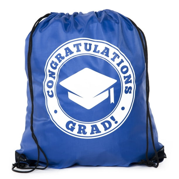 Graduation Gift Bags for Graduation Party Favors | Drawstring Bags by
