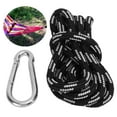 thumbnail image 1 of Hammock Tree Straps, High Strength Camping Hammock Rope   1.8m With Carabiner For Outdoor, 1 of 8