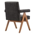 thumbnail image 5 of Modway Lyra Fabric Dining Room Chair - Set of 2 in Dark Gray Fabric, 5 of 10