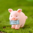 thumbnail image 6 of Dream Lifestyle Cute Resin Money Lucky Pig Figurine Statue DIY Miniature Garden Table Ornament, 6 of 8