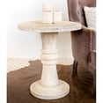 thumbnail image 1 of homeroots Salon 388556 Rustique Piédestal Naturel Fin Table, 1 of 1