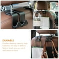 thumbnail image 2 of 2 Pcs Car Seat Back Hooks Vehicle Headrest Hangers Auto Universal Seat Hooks, 2 of 8