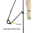 thumbnail image 5 of Abba Patio 10’ Valencia Outdoor Hanging Offset Cantilever Umbrella, Beige, 5 of 8